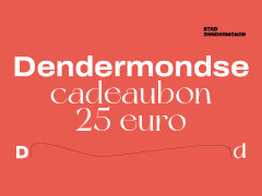 Cadeaubon van 25 euro